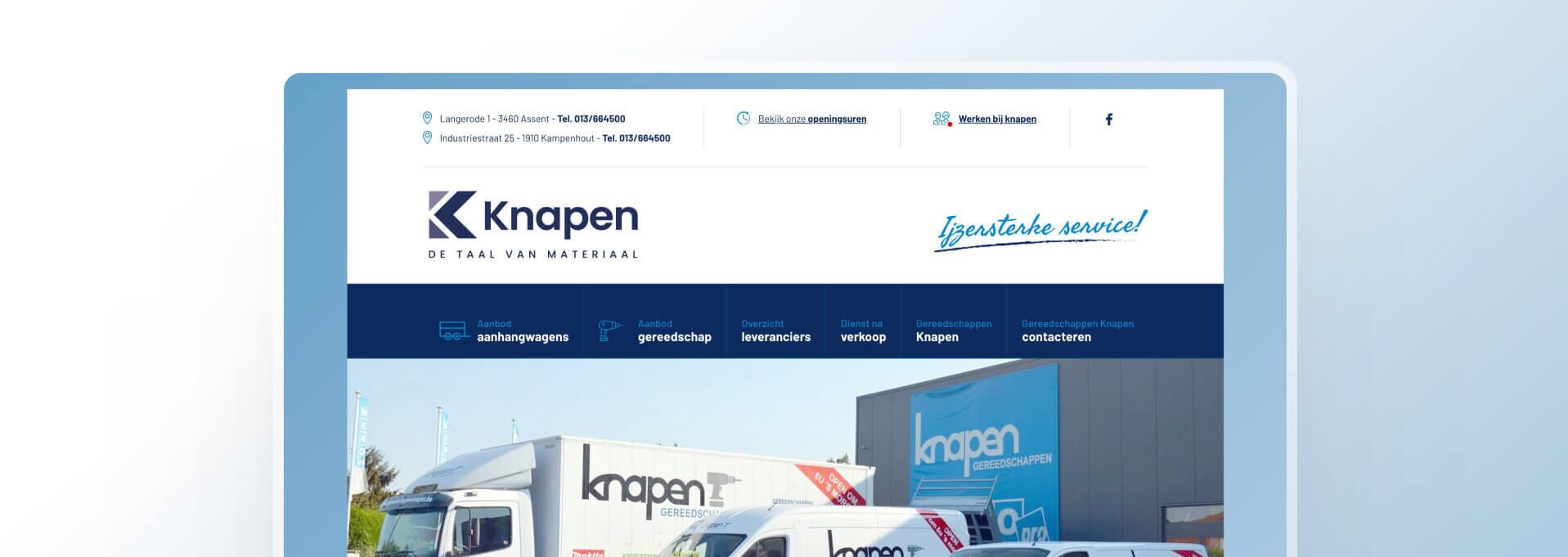 Ontwikkeling website