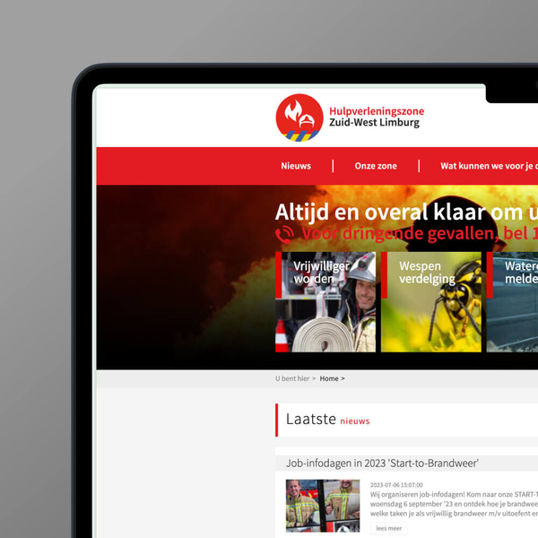 Ontwikkeling informatieve website