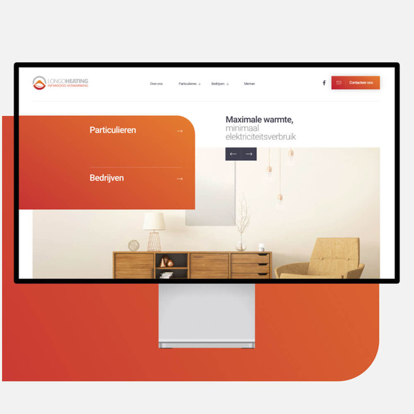 Ontwikkeling informatieve website ivm infraroodverwarming