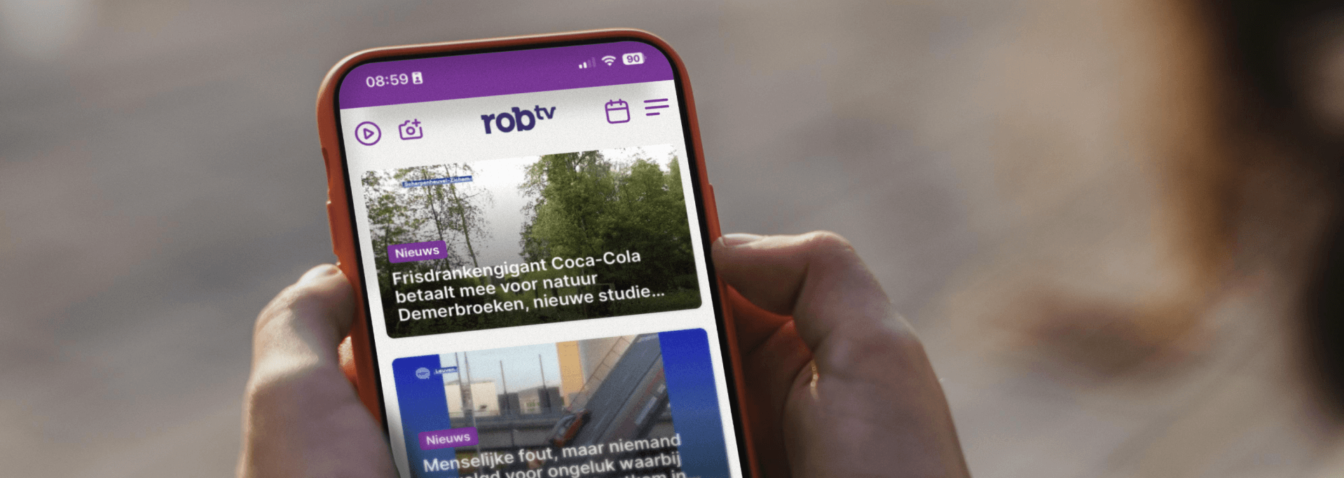 Vers van de pers: regionaal nieuws, 'mobile first' gebracht.