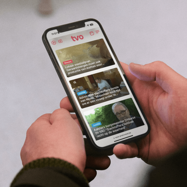 Vers van de pers: regionaal nieuws, 'mobile first' gebracht.